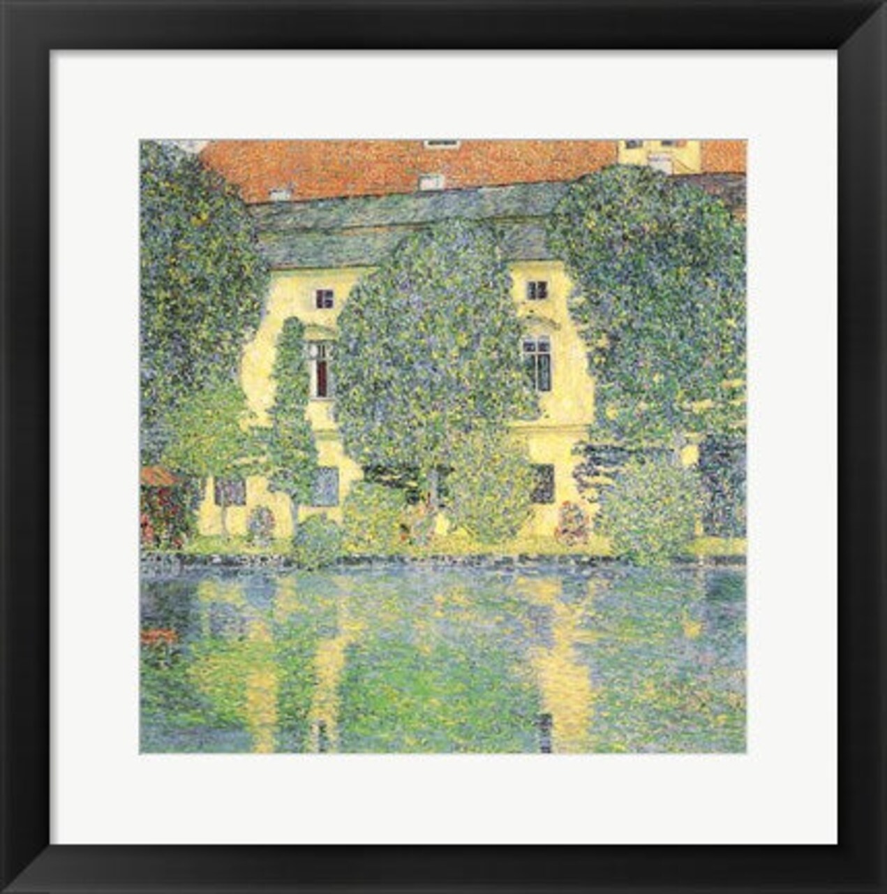 Framed Art The Schloss Kammer on the Attersee III, 1910 by Gustav Klimt Wall Decor 18x24 Artwork